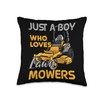 Funny Gardening Lawn Mowers Boy Birthday Toddler Just A Boy