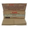 Set of 3 RAW 1 1/4 Connoisseur Raw Natural Unrolling