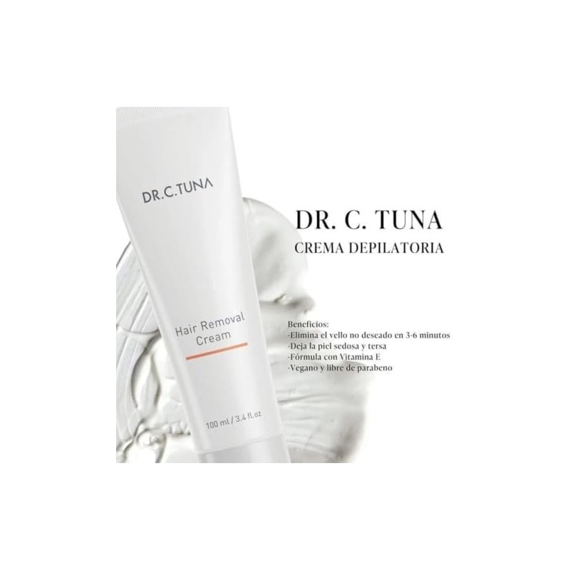Farmasi DR.C.TUNA CREMA DE ELIMINACIÓN DEL CABELLO 3.4 fl oz-