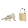 Master Lock 2930EURD Key Padlock with Extra Thick Solid Brass