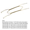 MOVKZACV 8 10 12 14 16Inch Plate Hangers for Walls