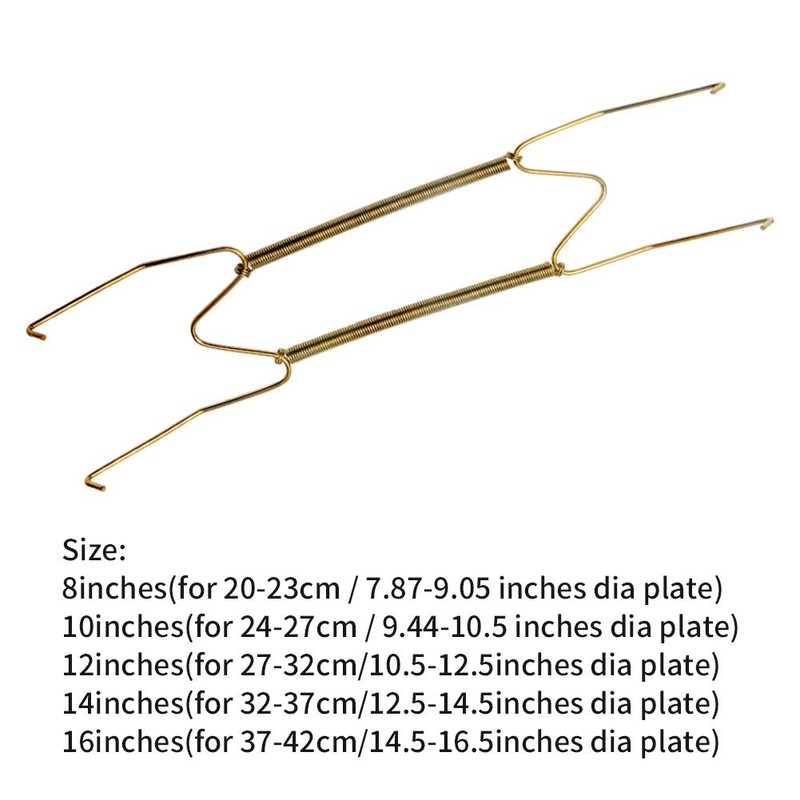 MOVKZACV 8 10 12 14 16Inch Plate Hangers for Walls