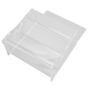 Rutin Chicken Feeder Automatic Clear Acrylic Bird Cage Feeder for