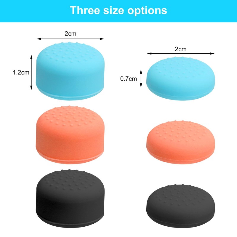 APOMOONS Switch Grip Caps, Switch2 Joystick Caps, Switch 2 Controller