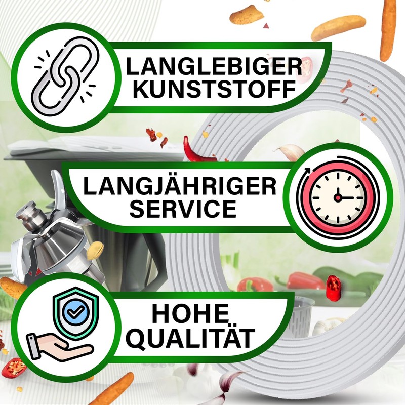 Blade Gasket Ring with Diameter Ø 39/26 mm for Vorwerk