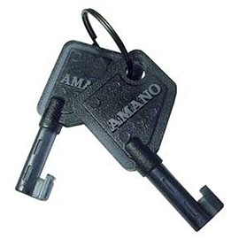 Amano Plastic Key (Set of 2) for The PIX 10/15/25/28/55/75/95 and TCX 35/45/85/88/90