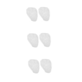 Ipetboom 3 Pairs Transparent Gel Forefoot Cushions High Heel Shoe Inserts for Relief Soft Metatarsal Pads Designed for Comfortable Footwear for Everyday Use