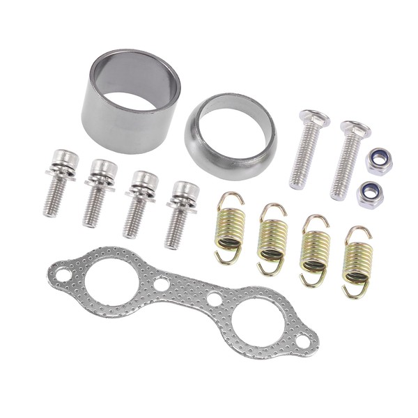 Hihaha ATV Exhaust Manifold Gasket and Spring Bolts Rebuild Kit
