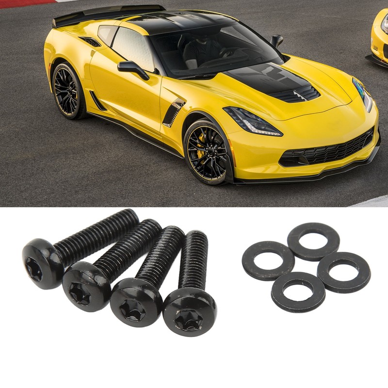 Spoiler Wickerbill Center Bolts Set 23155297 Replacement for Corvette C7