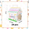 BLSUREFYX 24 PCS Dog Party Favors Boxes 7 x 4.7