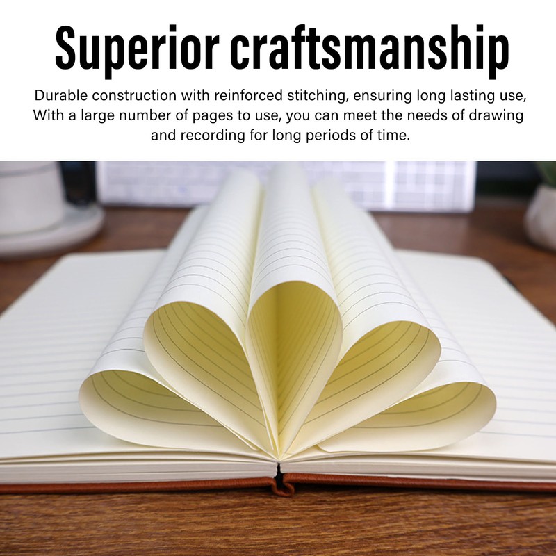 Notebook Durable Journal Notebook School Office Notebook with Annotated Tab