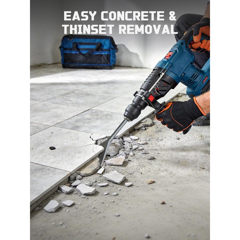 AZUNO SDS Max Chisel 6" x 15" – Wide Thinset