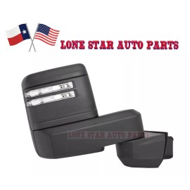 Aftermarket Products FIT CHEVY SILVERADO 2500HD 2019-2023 BLACK PASSENGER TOWING MIRROR