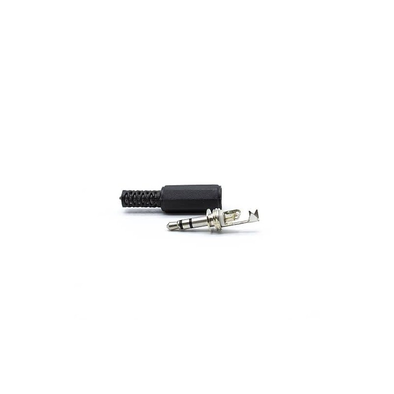 cablepelado Jack 3.5mm Stereo Plug Black