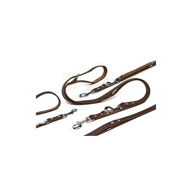 Beeztees Training Leash, 200 cm x 12 mm, Brown