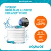 Aqua Joe RV Water Hose with Flexible Marine-Grade Fiber Jacket,