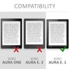 kwmobile Case for Kobo Aura Edition 1 - Book Style