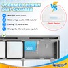 KEEPOW Reusable Mop Pads Refills, Vacmop Replacement Pads Compatible with
