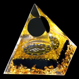 XIANNVXI Pyramid Scorpion Crystals Pyramids Gemstones Large Esoteric Energy Reiki Gifts 12 Constellation Scorpion