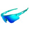 Victgoal Cycling Glasses with Polarised Lenses UV400 Protection Anti-Glare Running