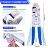 Twidec/Wire Rope Crimping Tool Kit Up To 2.2mm Swaging Tool