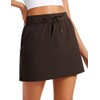 CRZ YOGA 4-Way Stretch Skirts for Women High Waisted Work