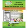 Blueberry Marshmallow Medium Roast Decaf Coffee (Gourmet, Naturally Flavored, Whole