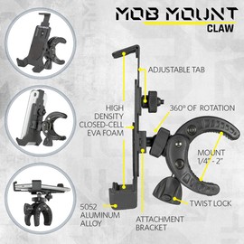 MA Mob Armor MOBC2-BLK-LG Mob Mount Claw Large Black