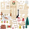 Gaeymy Gnome Door Set, 2024 Gnome Accessories Christmas Advent Calendar