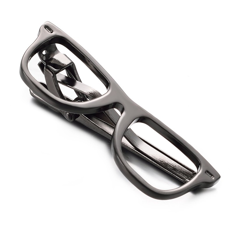 Yoursfs Funny Tie Clips with Glasses Design - Stylish Tie