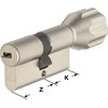 ABUS EC550 Profile Knob Cylinder Length 28 / 34 mm