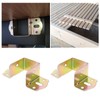 Be In Your Mind 10 Pieces Square Metal Bracket Bed