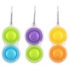 Fat Brain Toys Simpl Dimpl Clear 3 Pack - Popping