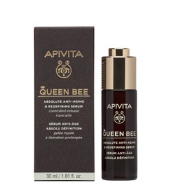 Apivita Queen Bee-Absolute Anti-aging & Redefining Serum with Royal Jelly, 30ml
