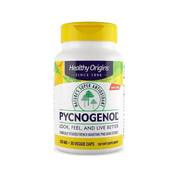 Healthy Origins Pycnogenol - 150 Mg - 30 Vegetarian Capsules