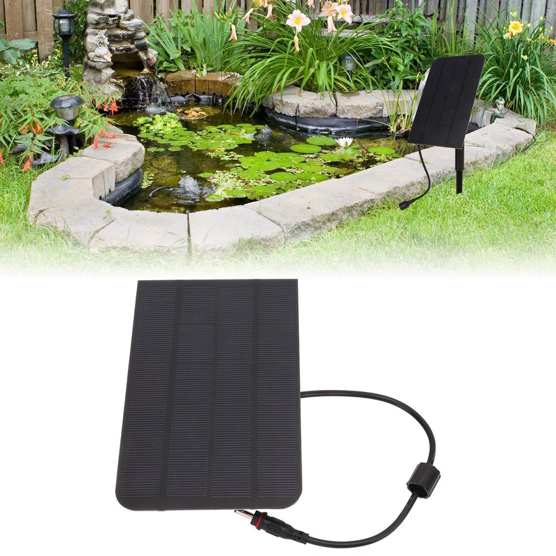 Solar Oxygen Pump 2.5W High Power Lightweight Fishing Pool Oxygen