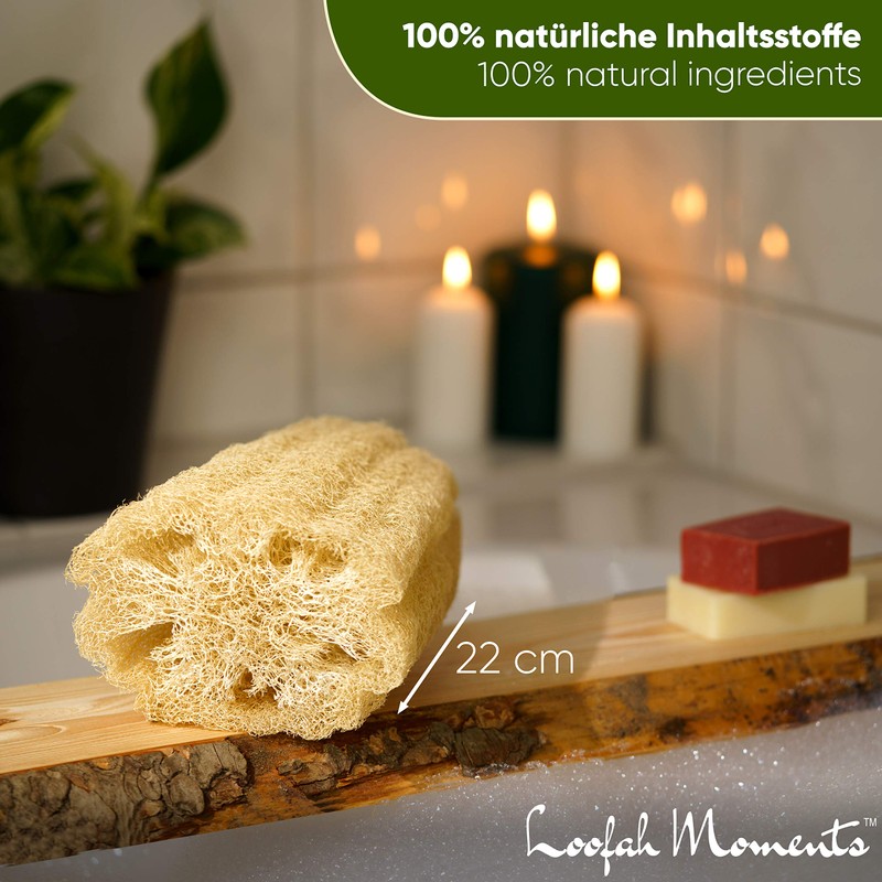Loofah Moments Loofah Sponge | Your Bath Sponge for Healthy