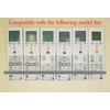 CHOUBENBEN Compatible with Fujitsu Air Conditioner Remote Control AR-REY1U ARREY1U