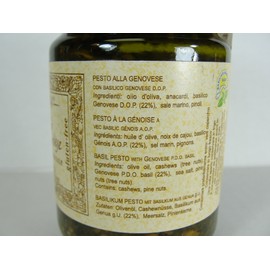 La Favorita Pesto Genovese (basil) - 3 Pack traditional basil pesto