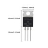 12Pcs IRFZ44N IRFZ44 Power MOSFET Transistor IRFZ44NPBF N-Channel Transistor Rectifier