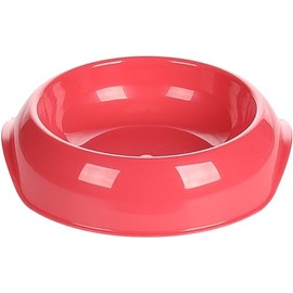 Flamingo MUK Feeding and Drinking Bowl Coral Red Round 250 ml