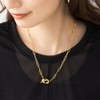 Cream Dot Necklace, Women's, Popular, Hypoallergenic, Stainless Steel, Surgical Stainless