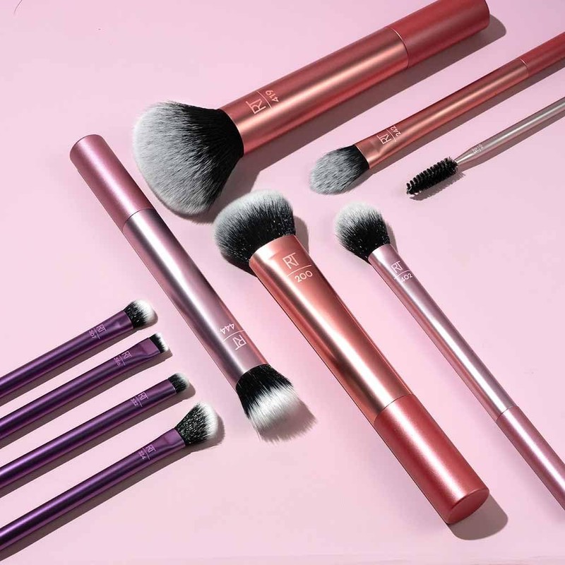 Real Techniques Blends Set, 10-Piece Makeup Brush Collection with Beauty
