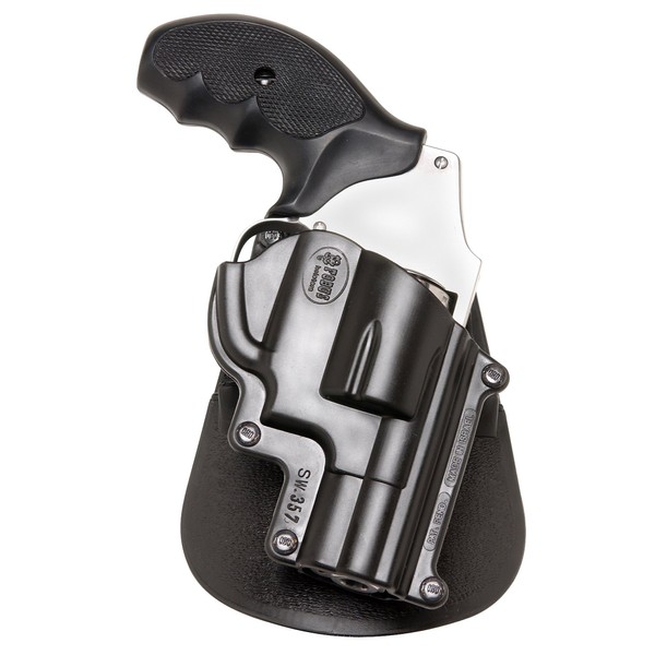Fobus TA85 Standard Holster for Rossi 35102, 35202, R351, R352 / Taurus 605 (no polymer), 650, 651, 85 (no polymer), 850 CIA, 905, UL85 (no polymer), Right Hand Paddle, Black.