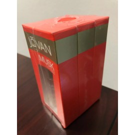 COTY Lot of 3 X JOVAN MUSK OIL WOMEN by COTY 0.33 oz / 9.7 ML Musk Oil -Huile De Musc