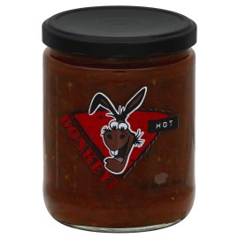 Donkey Chip Salsa Hot 16 oz (Pack Of 6)