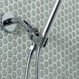 Showertopia Handheld Showerhead Part Set Arm Mount, Hose, Teflon Tape