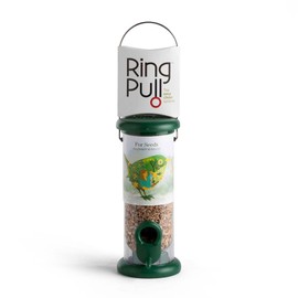 Ring-Pull TO-S1G Small Bird Feeder for Seeds - Green