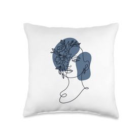 Raised Bed Gardening Tool Set Gifts For Beginners Lineart Horticulture Ideas Professional Gardening Throw Pillow, 16x16, Multicolor