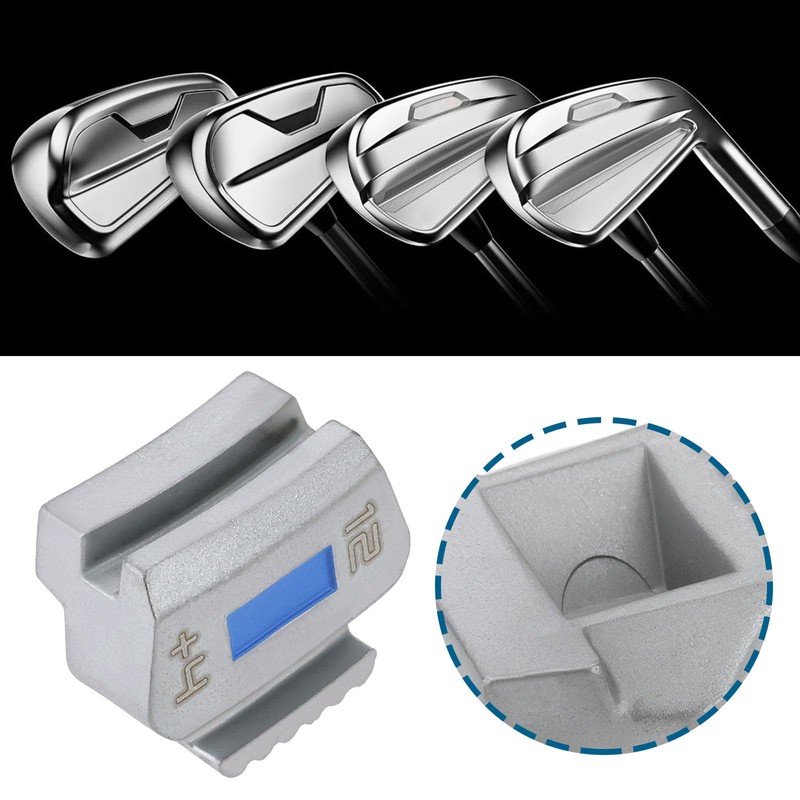 eMagTech 1 Piece 12g Golf Weight Metal Plate Sliding Screw